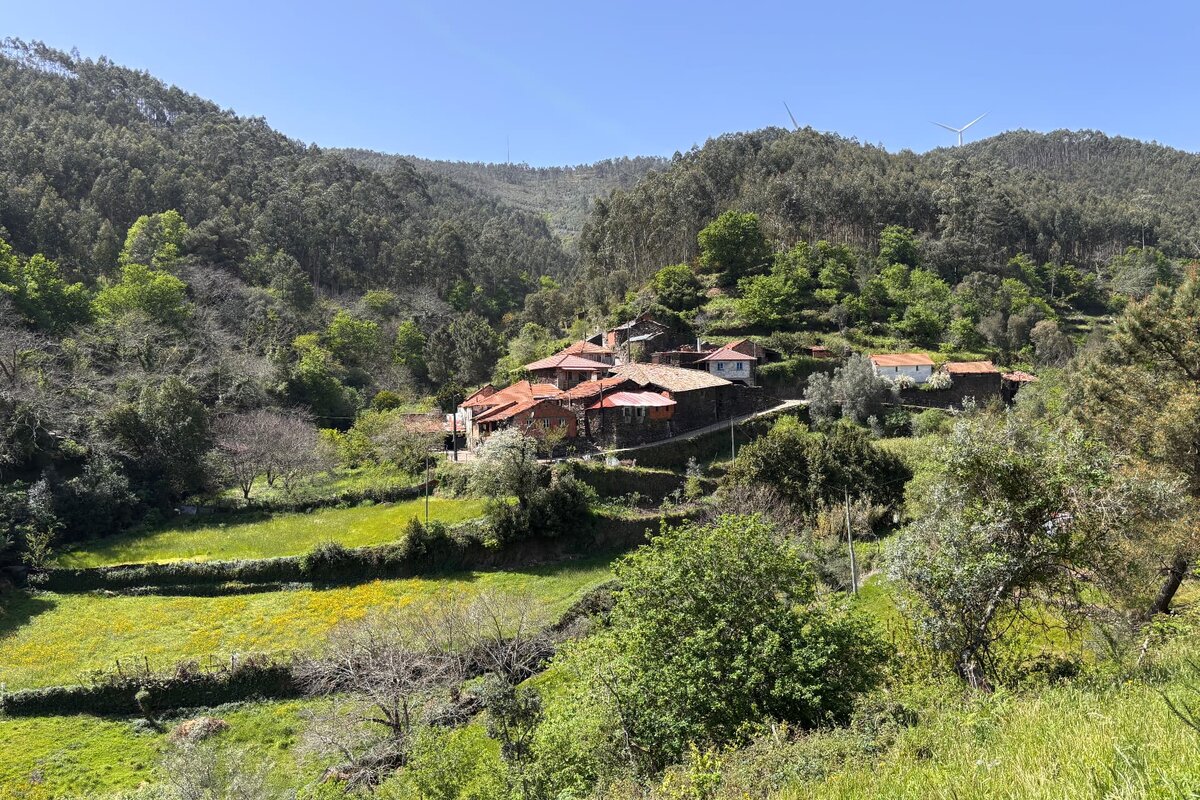 Vista da aldeia Marruge